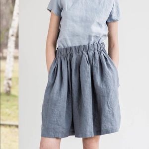 Not perfect linen skirt